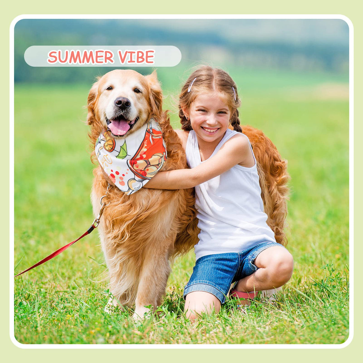 Chunful 50 Pcs Dog Bandanas Bulk Summer Flora Dog Bandanas Pet Triangle Scarf Bib Seasonal Pet Costume Adjustable Cat Outfit Washable Bids Kerchief for Small Medium Puppy