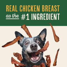 Load image into Gallery viewer, Waggin' Train Smoked Chicken Jerky Tenders for Dogs with Turmeric and Human Grade Bone Broth, Grain and Corn Free, High Protein, Premium Limited Ingredient 100% Real Chicken Dog Treats, 24 oz. Pouch