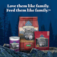Load image into Gallery viewer, Blue Buffalo Wilderness Variety Pack Dog Treats Made with Natural Ingredients Duck Turkey & Salmon