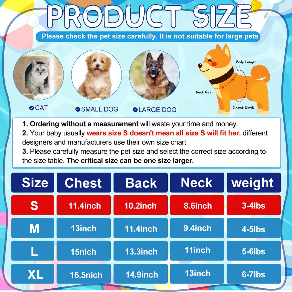 Frienda 6 pcs Dog Dresses Girls Dog Clothes Floral Cute Princess Bowknot Puppy Dresses Pet Cat Clothes Skirts Rosette Summer Outfits Apparel for Chihuahua Yorkies Female Small Cat Pets Kitten(S)