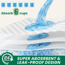 Load image into Gallery viewer, 100 Count Large Dog & Cat Puppy Pee Pads - 28"x30" Absorbent Potty Training Pads | Leakproof Quick-Dry Disposable Pet Pads for Puppies, Dogs & Cats | Indoor, Outdoor, Litter Box, Housebreaking Use