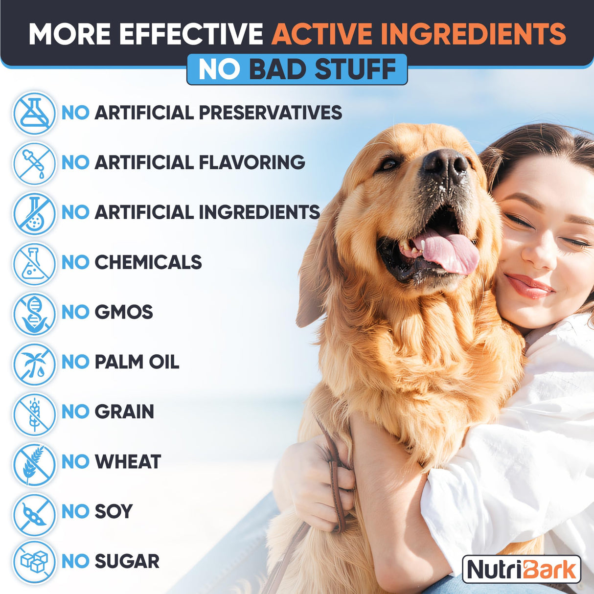 Glucosamine for Dogs -1000mg- Senior Dog Joint Supplement -Advanced Hip & Joint Support Chews w/Glucosamine, Chondroitin, MSM, Turmeric & Omega 3 for Pain & Inflammation Relief, Improved Mobility