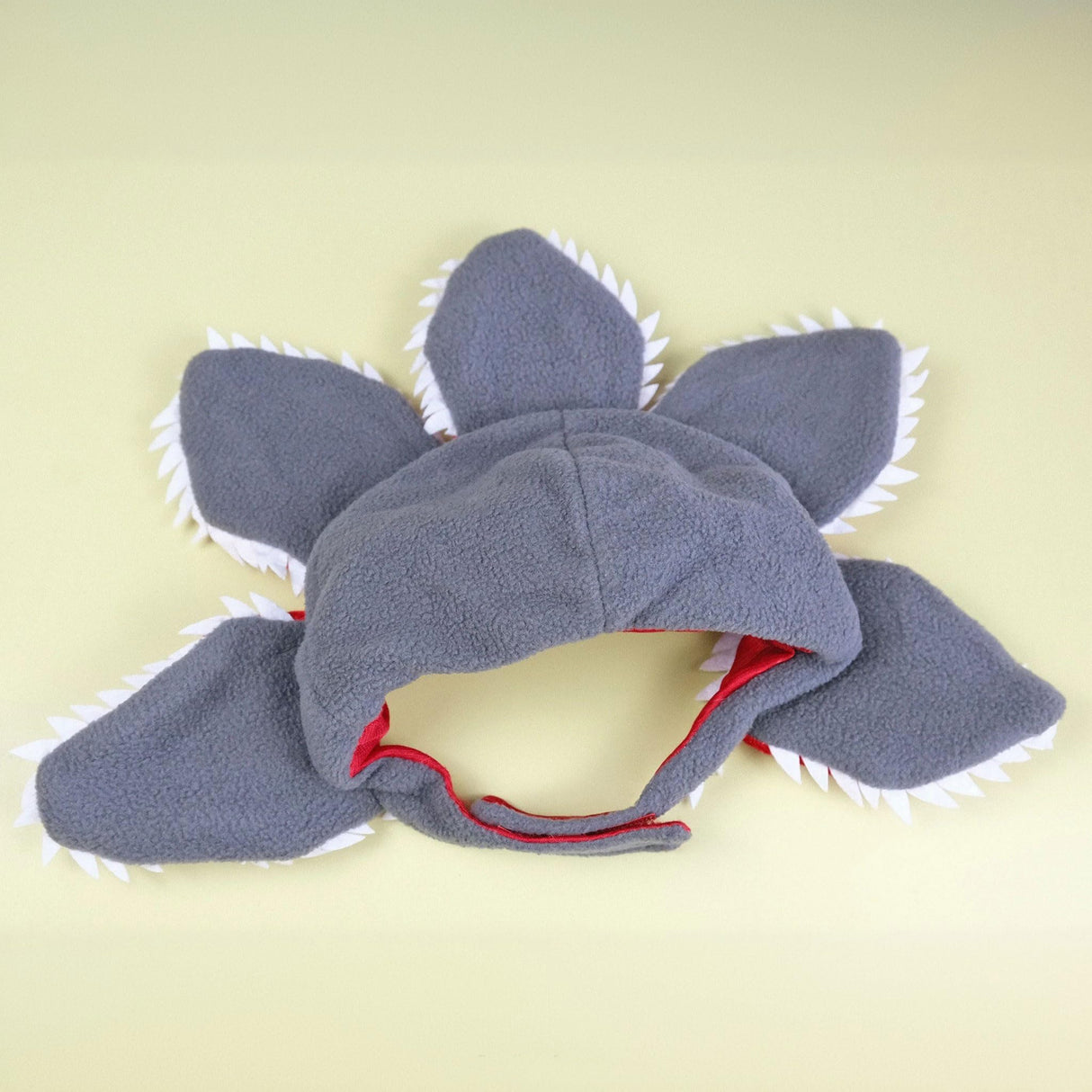 CHEERTAILS Dog Costume Hat Ear Wrap Piranha Plant Design, Funny Dog Halloween Costumes Headwear, Warm Pet Ear Head Wrap for Cold Weather, Pet Cosplay Clothes for Birthday Party, Christmas,M