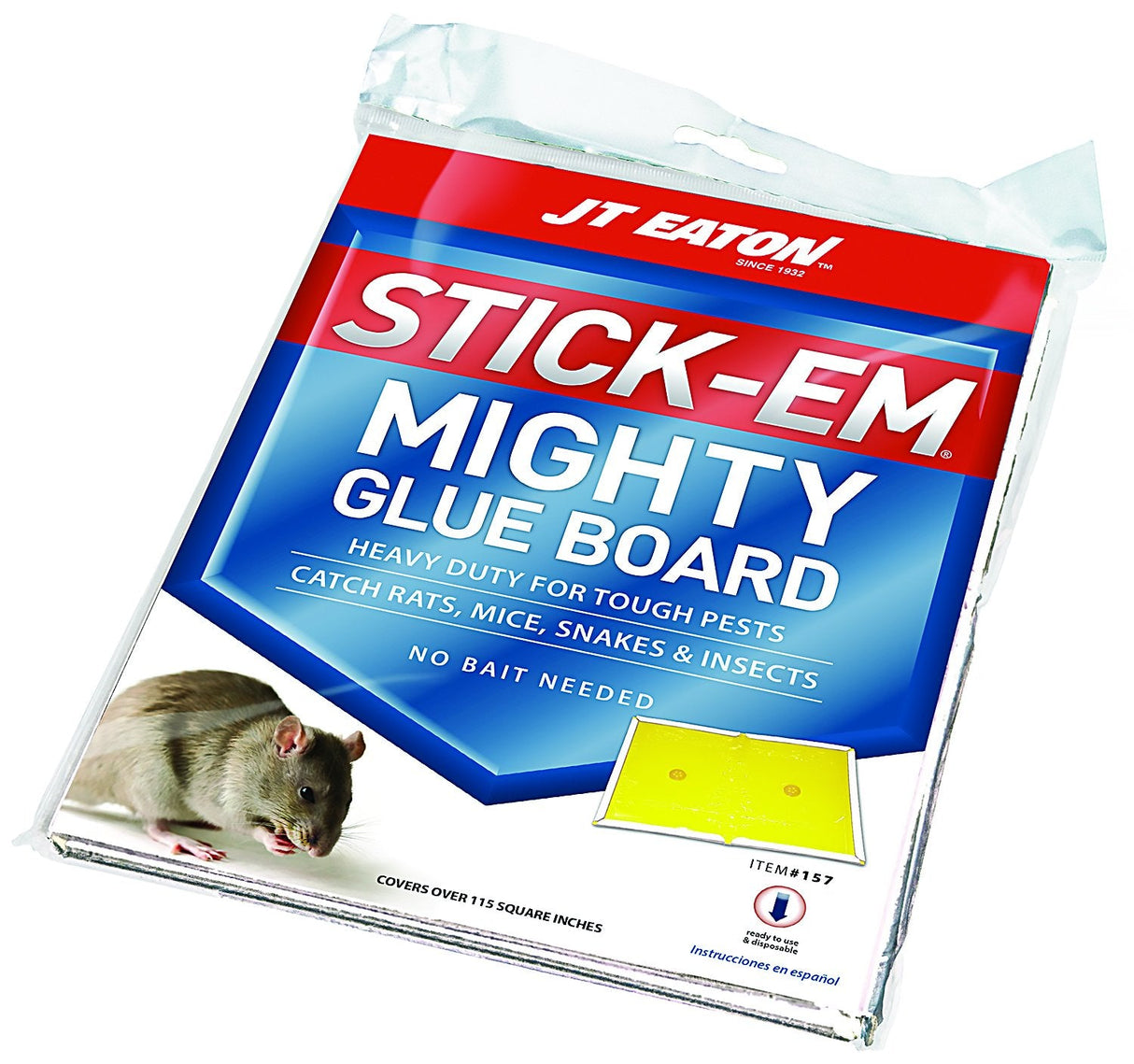 JT Eaton 157 O4269007 Fruit Fly, 1 Glue Trap, Black