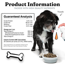 Load image into Gallery viewer, Salmon Oil for Dogs & Cats - Healthy Skin & Coat, Fish Oil, Omega 3 EPA DHA, Liquid Food Supplement for Pets, All Natural, Supports Joint & Bone Health, Natural Allergy & Inflammation Defense, 32 oz