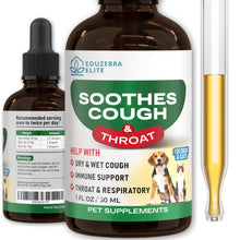 Load image into Gallery viewer, Kennel Cough Drops for Dogs & Cats Cough Relief Dry and Wet Pet Cough Allergy Relief - for Dogs of All Breeds & Sizes