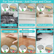 Load image into Gallery viewer, Carpet Rake for Pet Hair Removal Tool, Reusable Pet Hair Remover Broom, Dog&Cat Hair Remover Scraper Rake with 54” Adjustable Long Handle, 3 Pcs Carpet Brush Rake for Rugs, Mats, Couch, Furniture