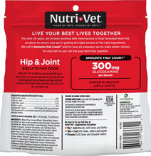Load image into Gallery viewer, Nutri-Vet Hip & Joint Biscuits for Dogs, Dog Hip & Joint Supplement, Functional Treat, Large Sized Biscuit, 300mg of Glucosamine, 6 lb Bag