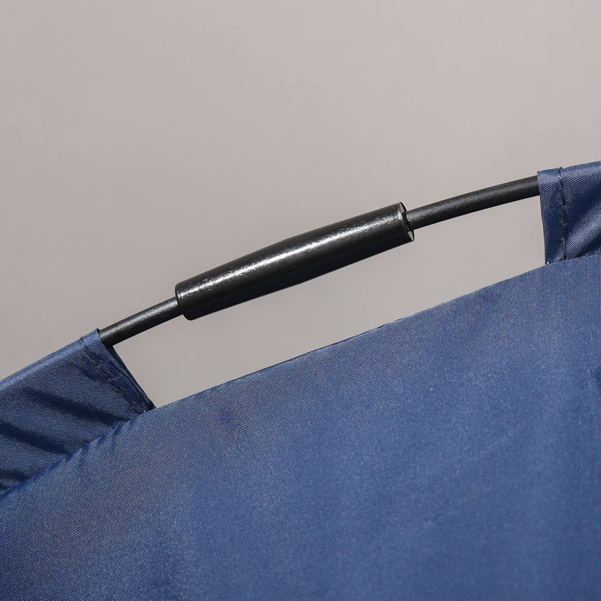 PawHut Elevated Dog Bed with Removable Canopy, Outdoor Dog Cot with UV Protection Canopy Shade, 30 inch Pet Bed for Camping, Dark Blue