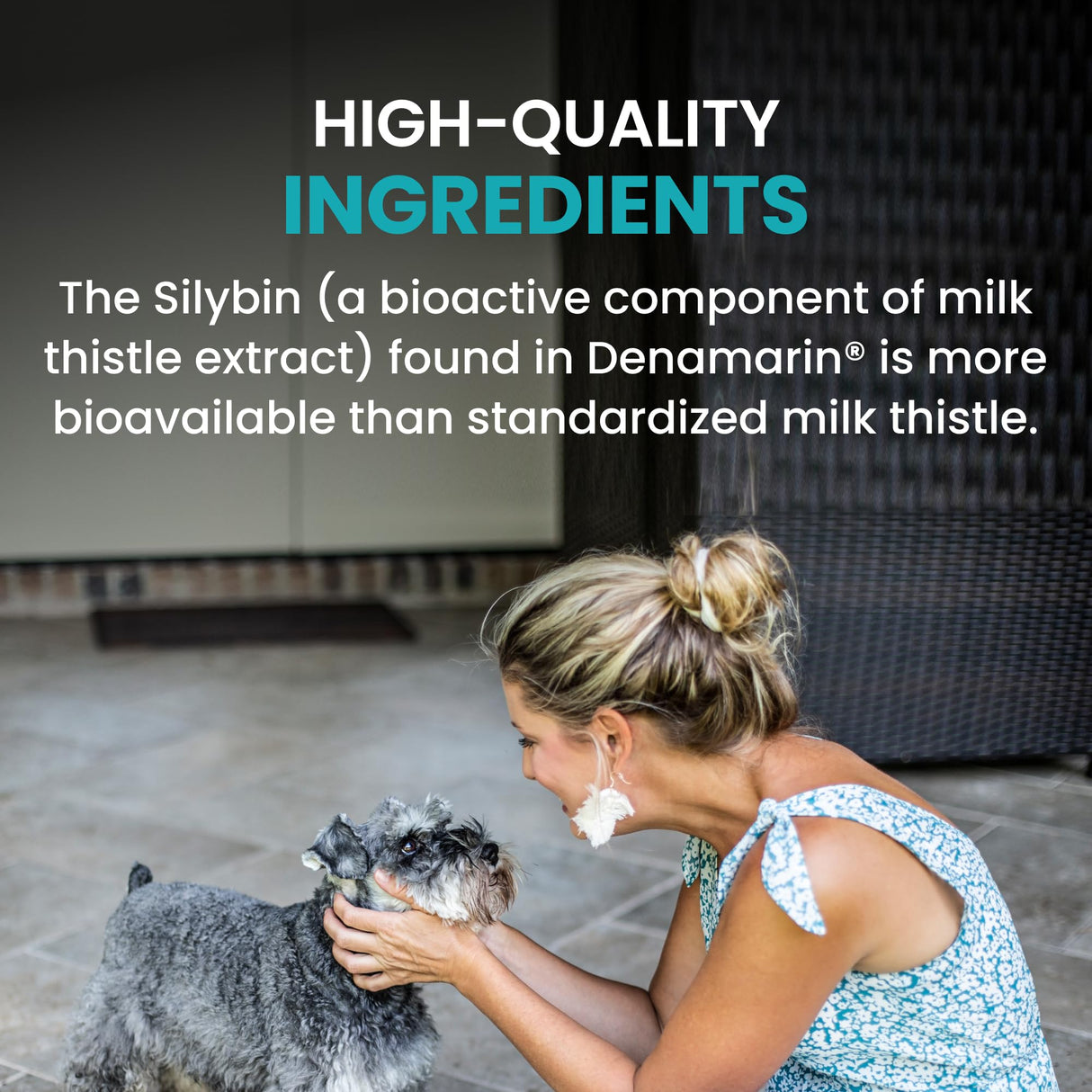 Nutramax Laboratories Denamarin Liver Health Supplement for Medium Dogs - With S-Adenosylmethionine (SAMe) and Silybin, 30 Tablets