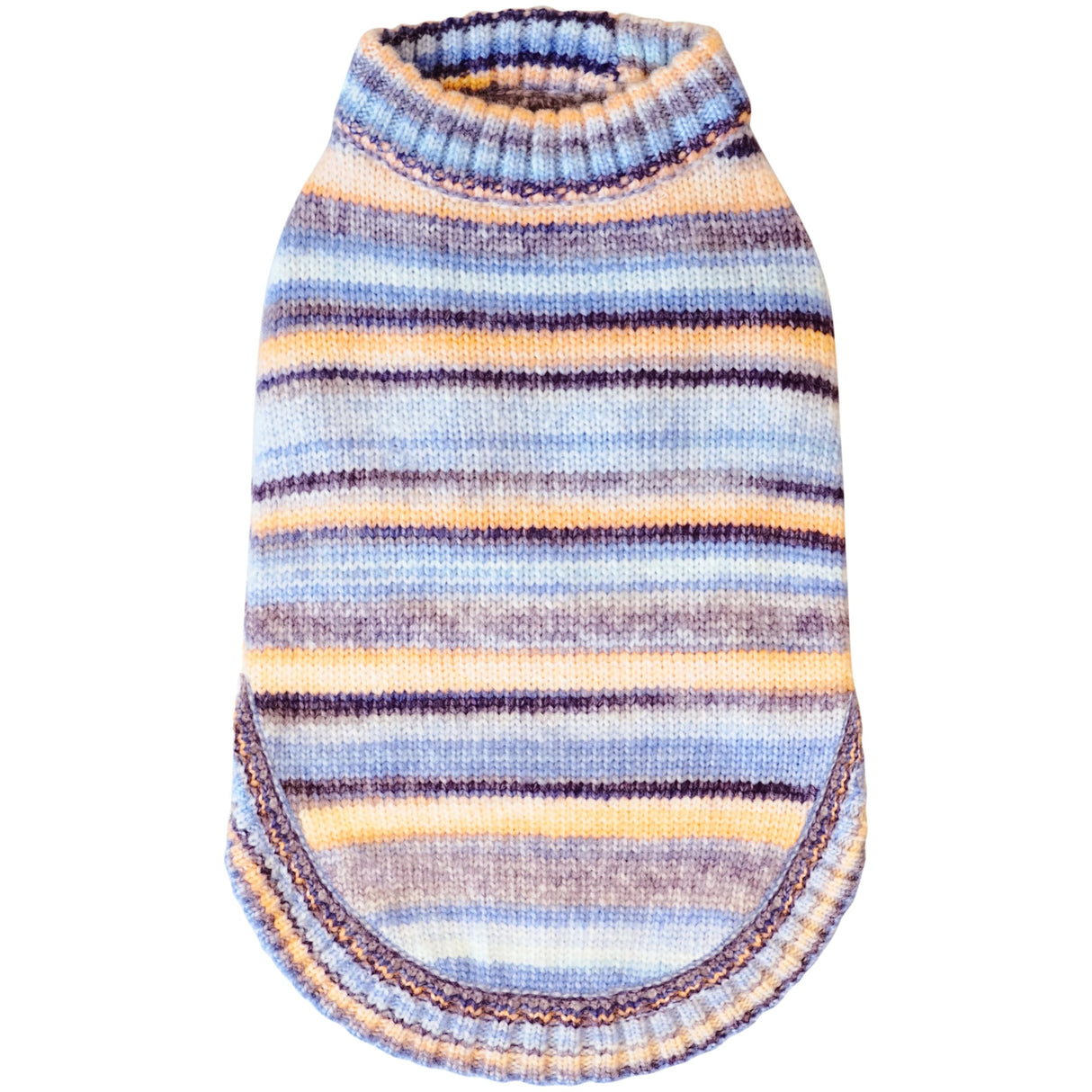 Blueberry Pet Dog Sweater - Award Winning Brand Christmas Sweater for Small Dogs, Cozy Dog Christmas Sweater for Cold Weather, Gradient Knit Fabric, Size 12", Neck 12", Chest 16"-18"