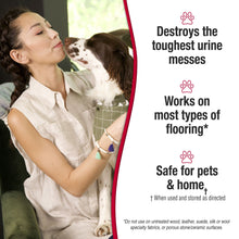 Load image into Gallery viewer, Nature's Miracle Urine Destroyer Plus for Dogs, Enzymatic Formula for Severe Dog Urine Stains, 1 gal