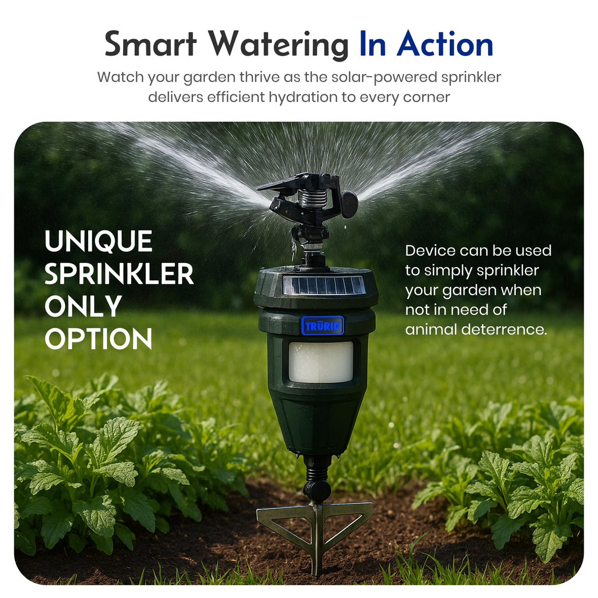 Motion Activated Sprinklers for Yard - Effective Deer & Cat Repellent, Skunk Deterrent, Raccoon & Dog Repellent, Lawn Sprinkler System, Water Sprinkler for Lawn Protection