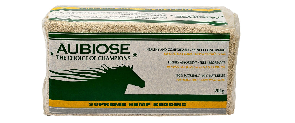 High Grade French Hemp Bedding, 44lb (400L) Jumbo Bulk Bag of Extremely Low Dust Shavings for Horses, Chickens, Small Animals, Rats, Guinea Pigs, Bunny Rabbits, Reptiles, Good Chicken Coop Bedding