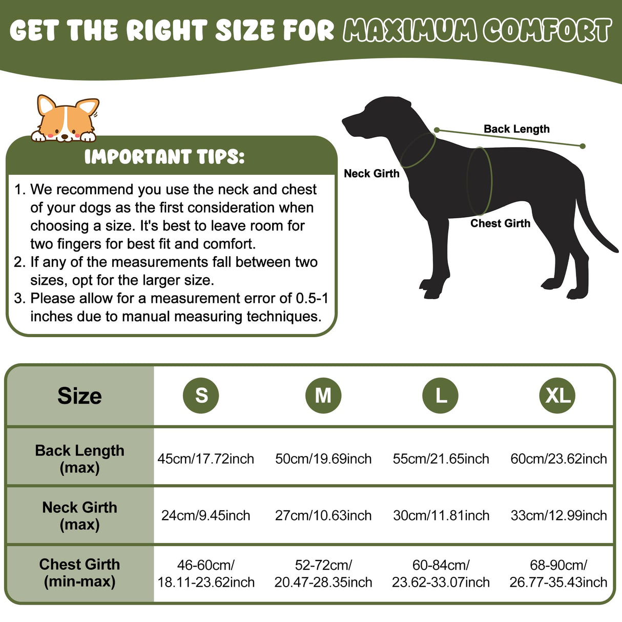 HezzLuv Dog Raincoat, Waterproof Dog Coat with Reflective Straps, Leash Hole & Polar Fleece Lining, Winter Snow Rain Coat for Small, Medium & Large Dogs, Warm, Windproof Vest Jackets