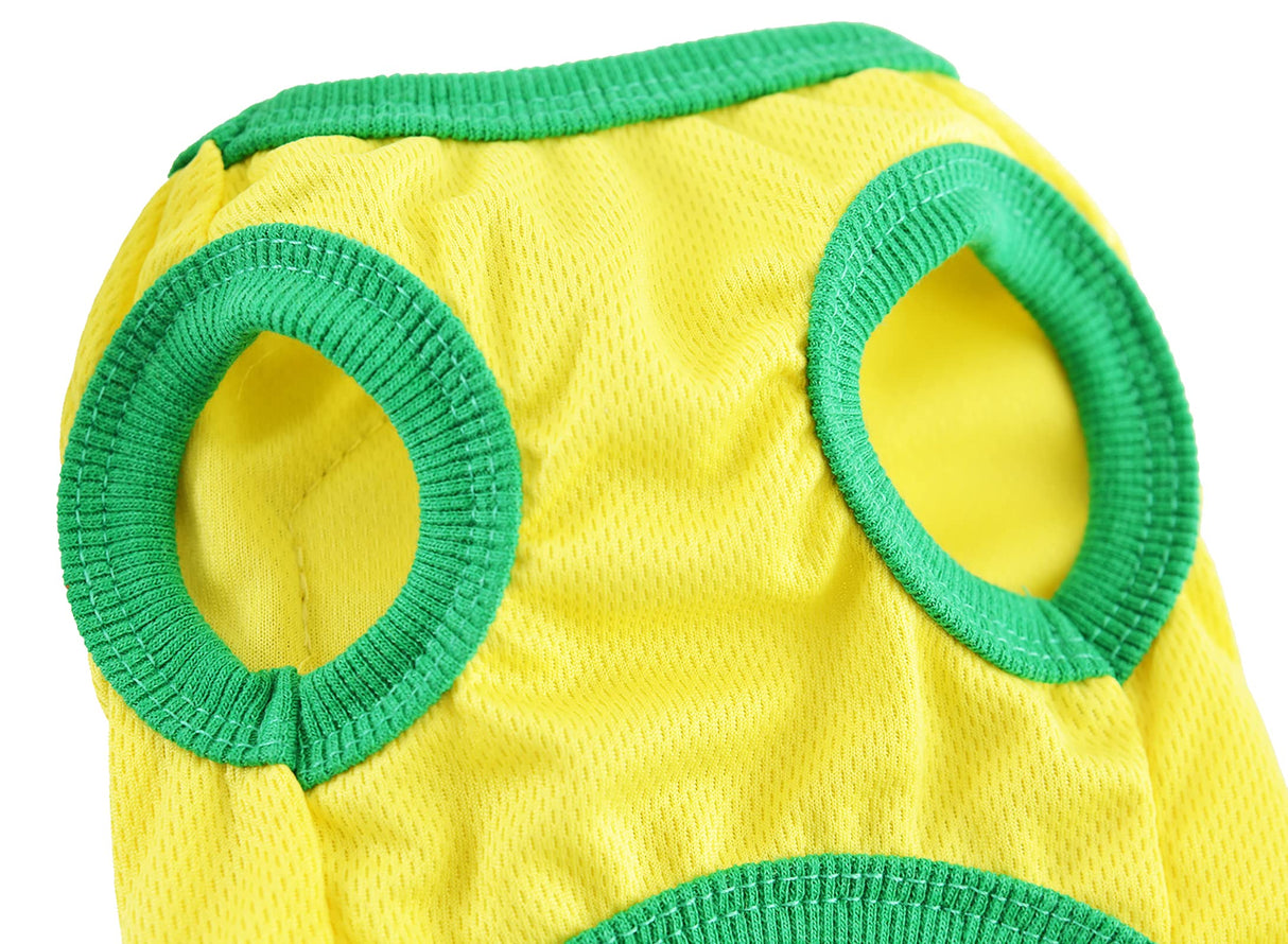 GabeFish Dog World Cup T Shirt Pets Football Jersey Sports Soccer National Team Vest Cat Summer Cool Clothes Apparel Brazil 4X-Large