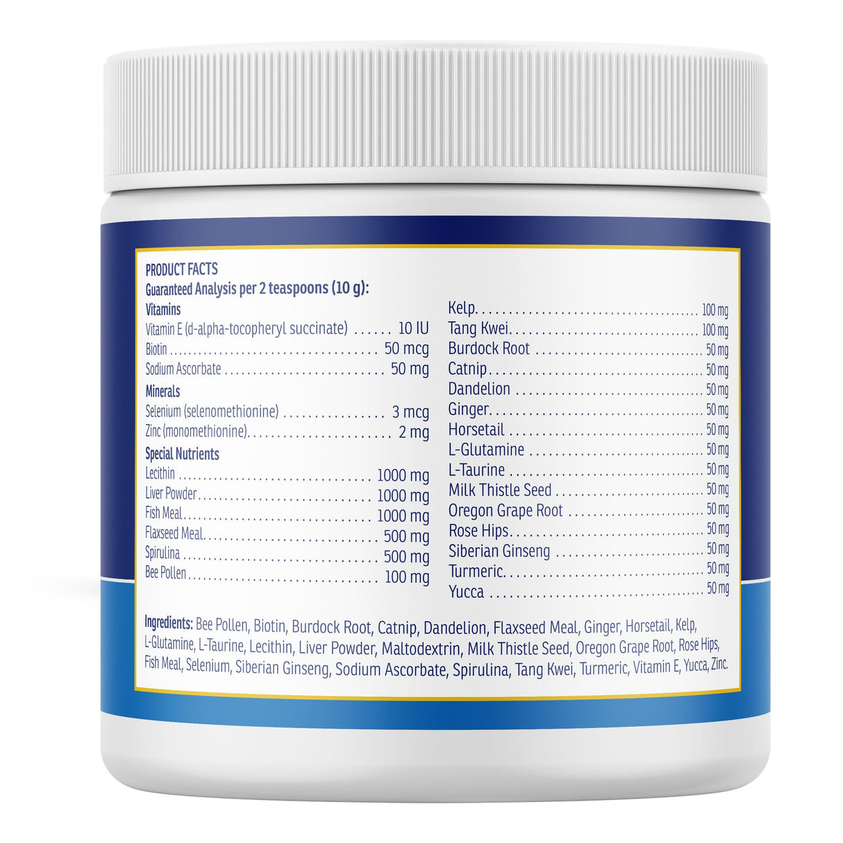 Rx Vitamins Nutritional Support - A Combination of Essential Vitamins, Minerals, & Other Beneficial Compounds for Dogs and Cats - 9.07oz