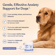 Load image into Gallery viewer, Pawfy Calming Chews for Dogs | Natural Dog Calming Chews - Supports Relaxation and Calm Behavior | Helps with Thunder, Separation, Chewing & Barking | Soothing Aid for Fireworks - 30 Turkey Treats