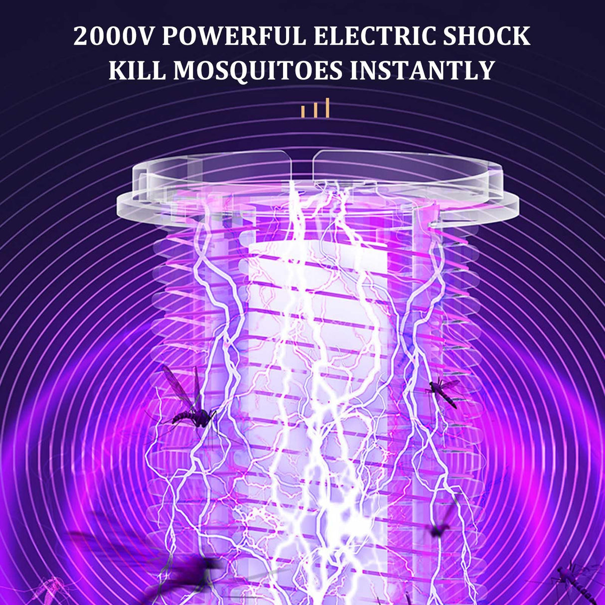 ZAPIFY®2.0 Pro, 2024 New Generation Mute ZAPIFY 2.0, Multifunction IPX5 Waterproof, High Power Great for Summer Home, Camping, Picnic (3Pcs Black)