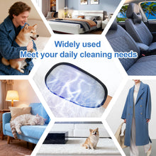 Load image into Gallery viewer, Salhap Pet Hair Removal Glove for Cats & Dogs, Upgraded Five-Finger Electrostatic Pet Hair Glove, Reusable Magic Brush Pet Hair Remover Tool for Laundry, Couch, Carpet, Car Seat