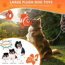 Load image into Gallery viewer, Molantaule Squeaky Dog Toys, Durability Interactive Tug of War Puppy Toys for Indoor and Outdoor Play - Stuffed Pet Dog Toys with Soft Fabric Suitable for Small, Medium, and Large Dogs