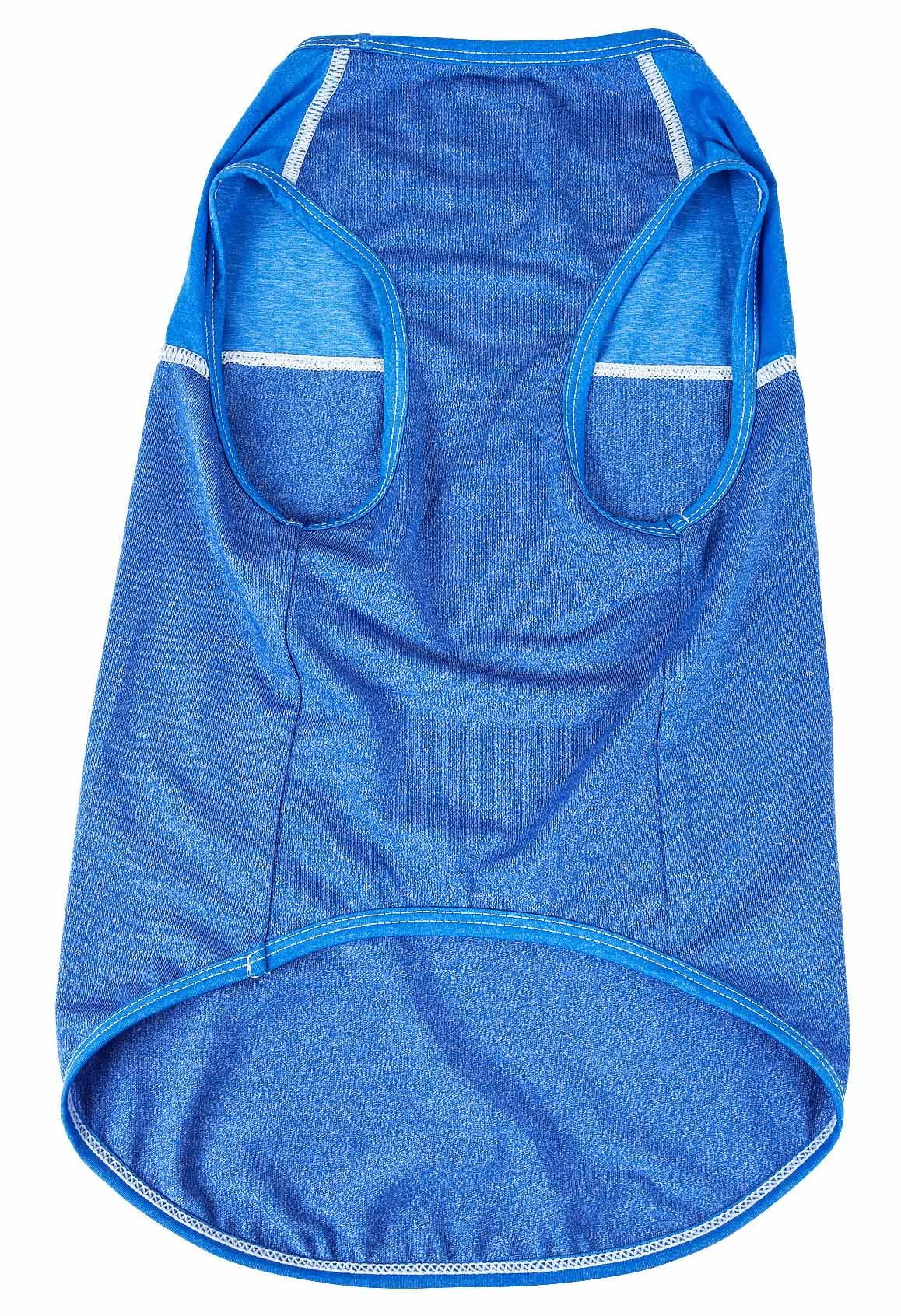Pet Life ® Active Aero-Pawlse Heathered 4-Way Stretch and Quick Dry Performance Dog Tank Top T-Shirt