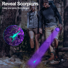 Load image into Gallery viewer, Vansky Black Light UV Flashlights, Ultra Bright 100 LED 395nm Ultraviolet Blacklight Detector for Dog Cat Pet Urine, Dry Stains and Bed Bug, Matching with Pet Odor Eliminator