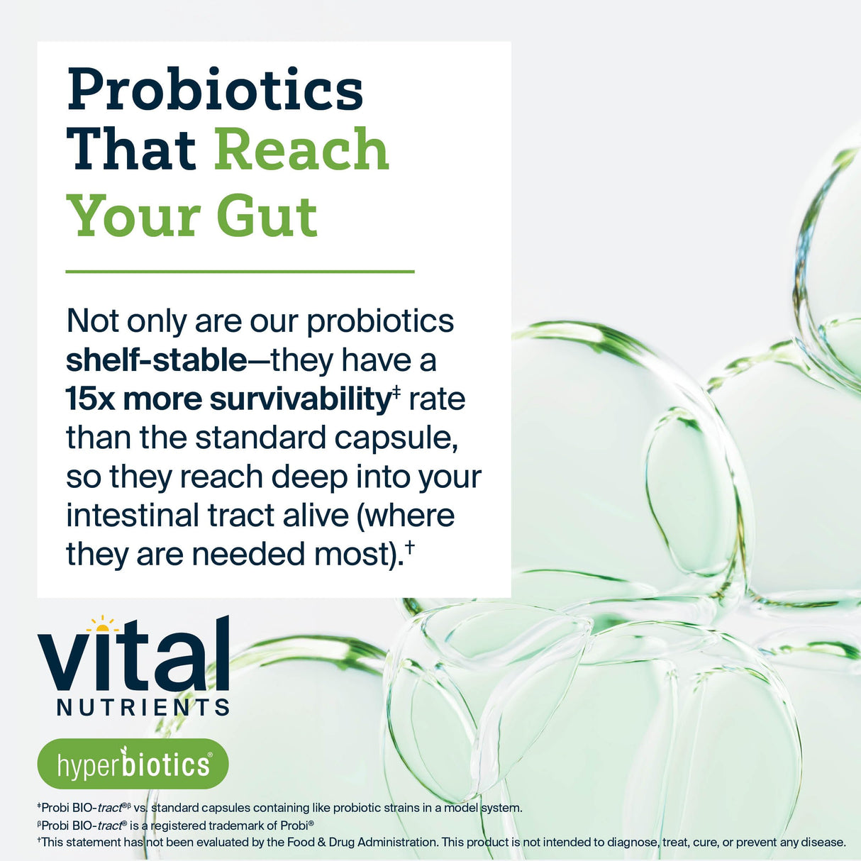 Vital Nutrients Pro Pets Probiotics for Dogs and Cats | Dog Probiotics for Digestive Health, Gut Health, Occasional Diarrhea* | Tasty Meat Flavor | Non-GMO | Hyperbiotics | 60 Micro Tablets