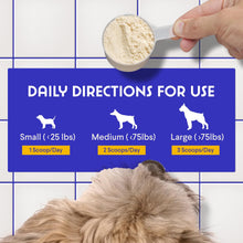 Load image into Gallery viewer, Wonder Paws Immune Support Mushroom Powder for Dogs – Organic Mushroom Complex for Immunity, Cognition, Cellular Health, Longevity - With Turkey Tail Mushroom for Dogs, Reishi & Lions Mane – 90 Scoops