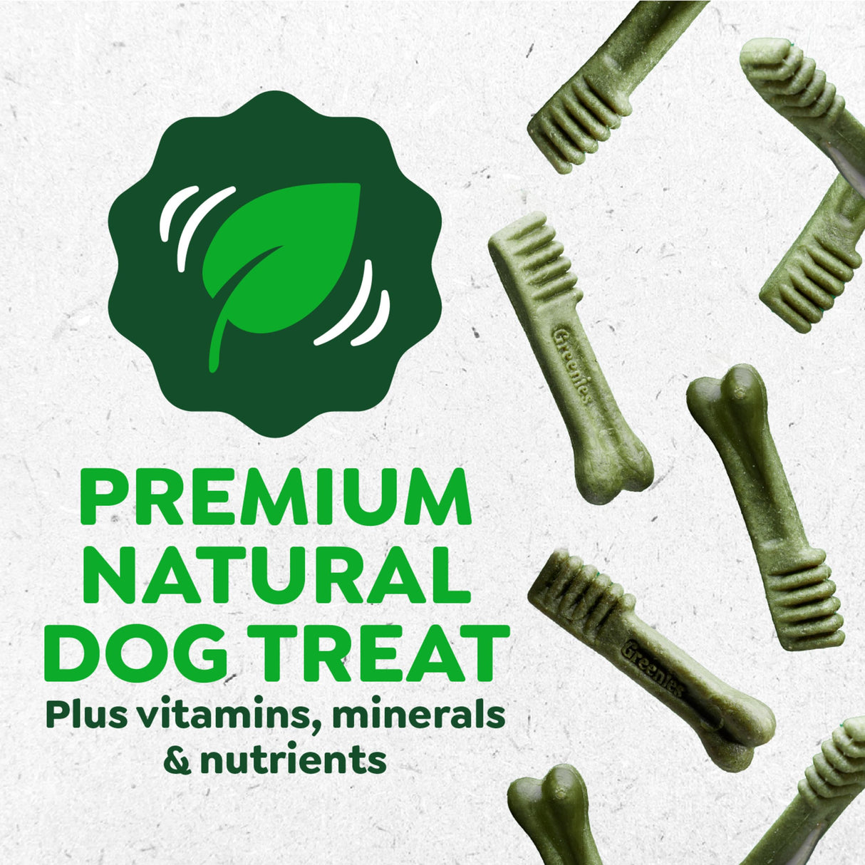 Greenies Veterinarian-Recommended Adult Natural Dental Dog Treats Petite Size, Blueberry Flavor, 12 oz. Pack, 20 Count