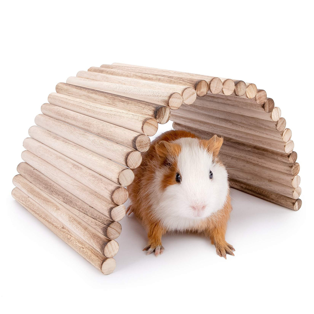 Niteangel Small Animal Climbing Toys - Suspension Bridge Ladder for Hamsters Gerbils Mice Rats Guinea Pigs or Other Small Pets (15.7'' x 7.8'')