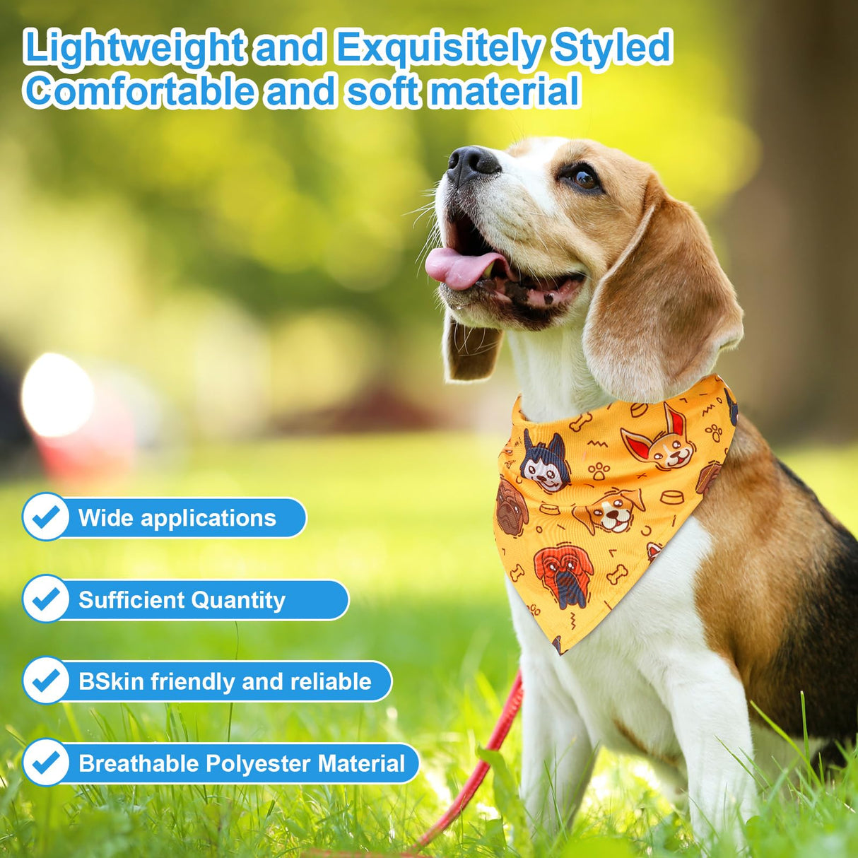 72 Pcs Dog Bandanas Bulk Summer Adjustable Washable Pet Triangle Scarf Soft Cute Cartoon Pattern Kerchief Bib for Summer Holiday Small Medium Large Pet Costume Accessories