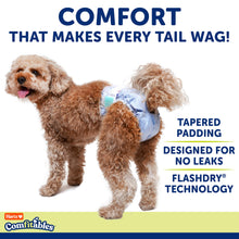 Load image into Gallery viewer, Hartz Disposable Dog Diapers, Size S 36 count, Comfortable & Secure Fit, Easy to Put On