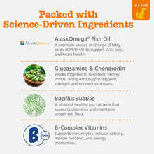 Load image into Gallery viewer, Zesty Paws Dog Multivitamin, Chewable Dog Vitamins and Supplements for Hip & Joints, Skin & Coat, Omega 3 Fish Oil for Dogs- Senior & Puppy Multivitamin - Chicken- 250ct