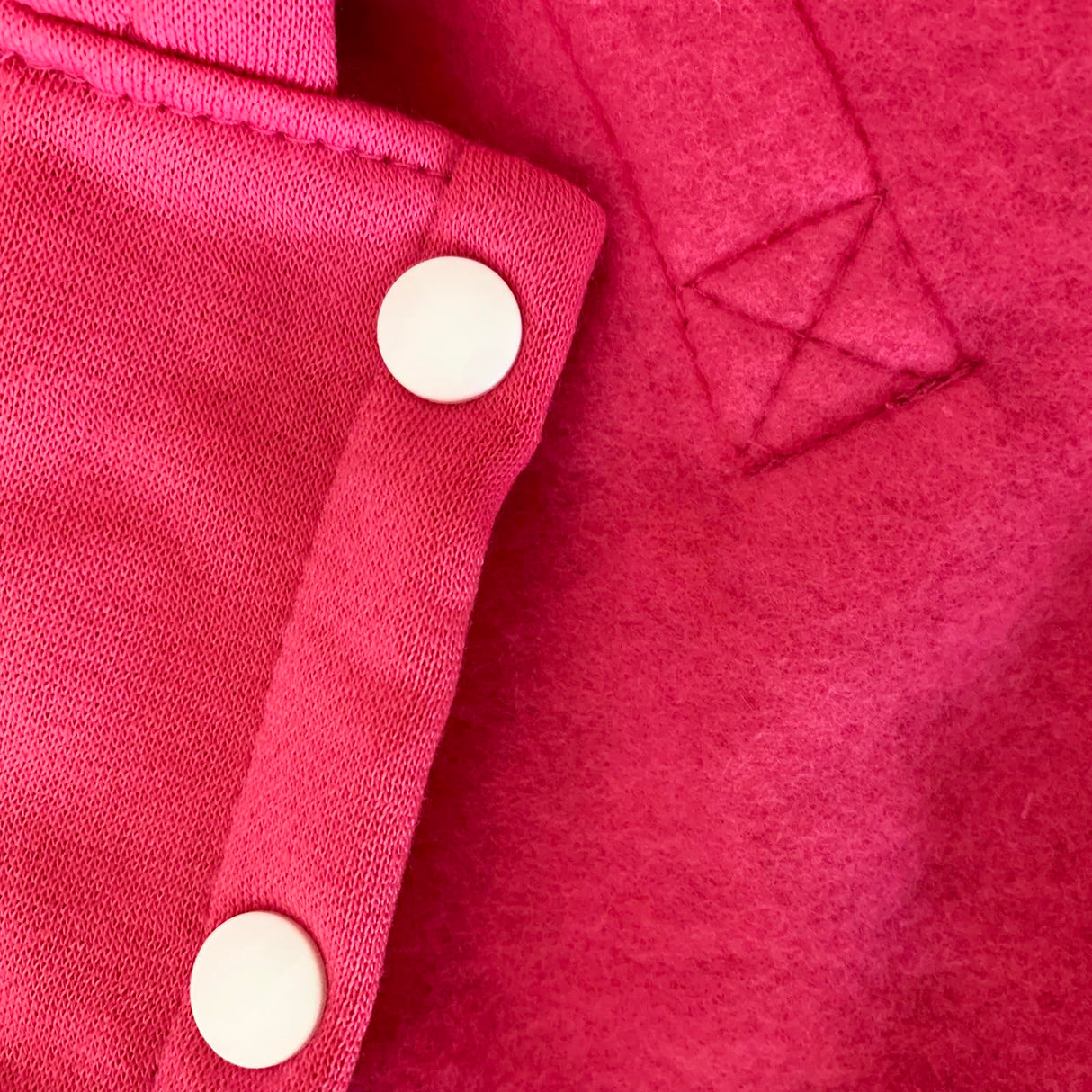 Izefia Dog Hoodie Security Clothes Tracksuit 4 Legs Jumpsuit Fleece Sweater Winter Sweat Shirt Warm Cotton Hoodies for Small Dog Medium Large Cat Magenta 4XL