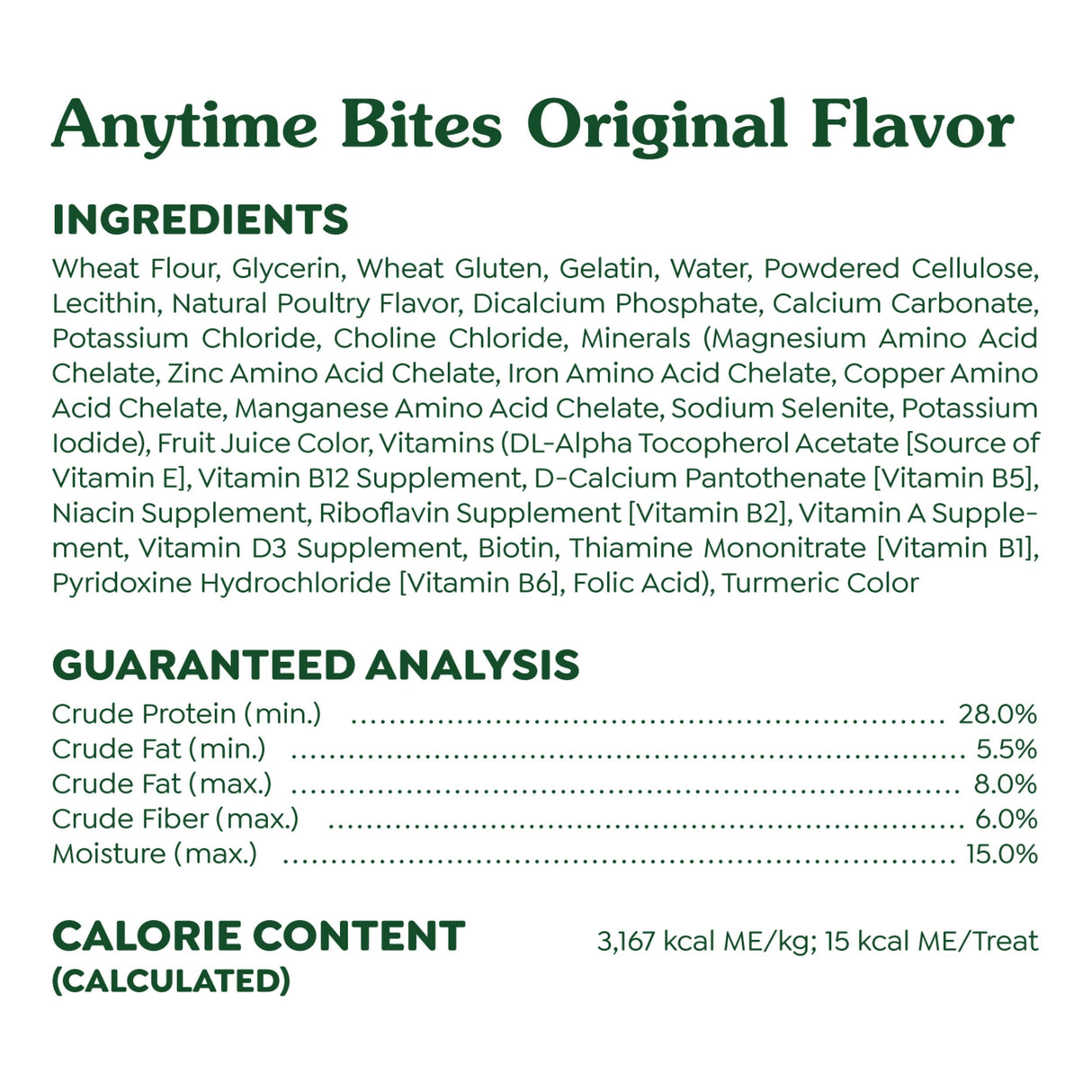 Greenies Anytime Bites Dog Treats, Original Flavor, 24 oz. Bag