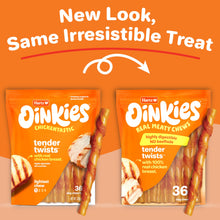 Load image into Gallery viewer, Hartz Oinkies Tender Twists with Real Chicken Breast Rawhide-Free Dog Treats, Highly Digestible Dog Chews, 72 Count