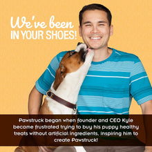 Load image into Gallery viewer, Pawstruck Natural 5-8" Bully Sticks for Dogs - Best Long-Lasting, Rawhide-Free, Low Odor Dental Chew Treat - Healthy Single Ingredient, 100% Real Beef - 8 oz Bag - Packaging May Vary