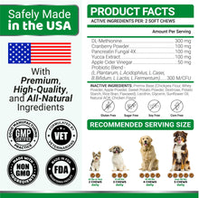 Load image into Gallery viewer, YUMA'S Dog Urine Neutralizer for Lawn - 170 Chews - Advanced Grass Green Savers for Dog Urine - Canine Pee Grass Neutralizer Supplement - Green Lawn Treats with Probiotics and Digestive Enzymes