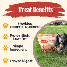 Load image into Gallery viewer, Farm To Pet - Dog Training Treats - Chicken Chips, Single Ingredient - 12 oz, Lean, All Natural, Healthy Dog Treats for Small, Medium, Large Breeds, & Puppies, Made in USA