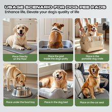 Load image into Gallery viewer, DOGGO DOUG Dog Pee Pads for Dogs XXL 30"x36" Charcoal Puppy Pads 50 Counts Extra Large Disposable Activated Carbon Super Absorbent Full Edge-Wrapping Odor-Control Training Pads with Adhesive Tabs