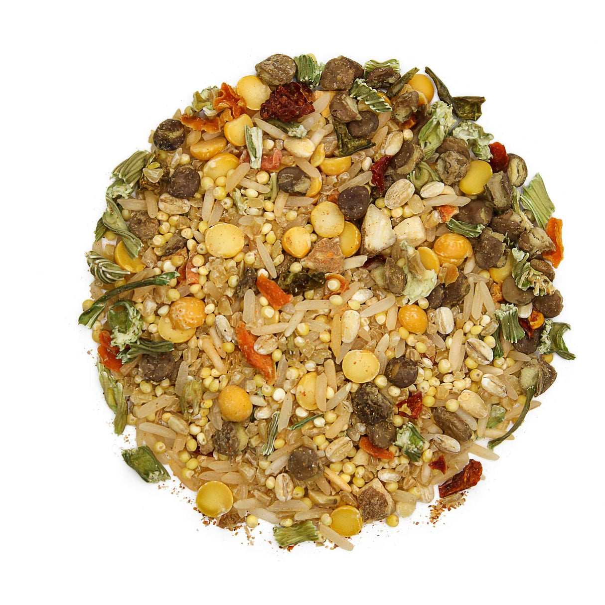 Bird Street Bistro Parrot Food for Parakeets & Cockatiels - Hearty Veggies - 20 oz - Cooks in 3-15 min, Natural Grains, Fruits & Vegetables - USA Made