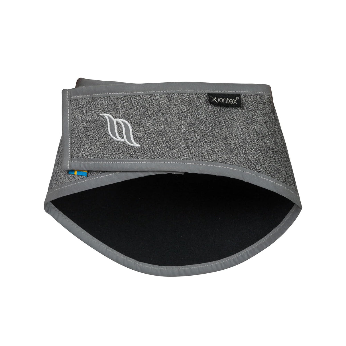 Back on Track Draco High Visibility Reflective Bandana for Active Dogs - Safety and Comfort on Every Adventure, Grey - S