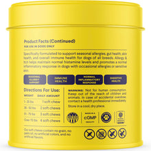 Load image into Gallery viewer, Finn Allergy & Itch for Dogs | Daily Support for Itchy Skin, Immune Health & Seasonal Allergies from Colostrum, Bee Propolis + Probiotics | 90 Soft Chews