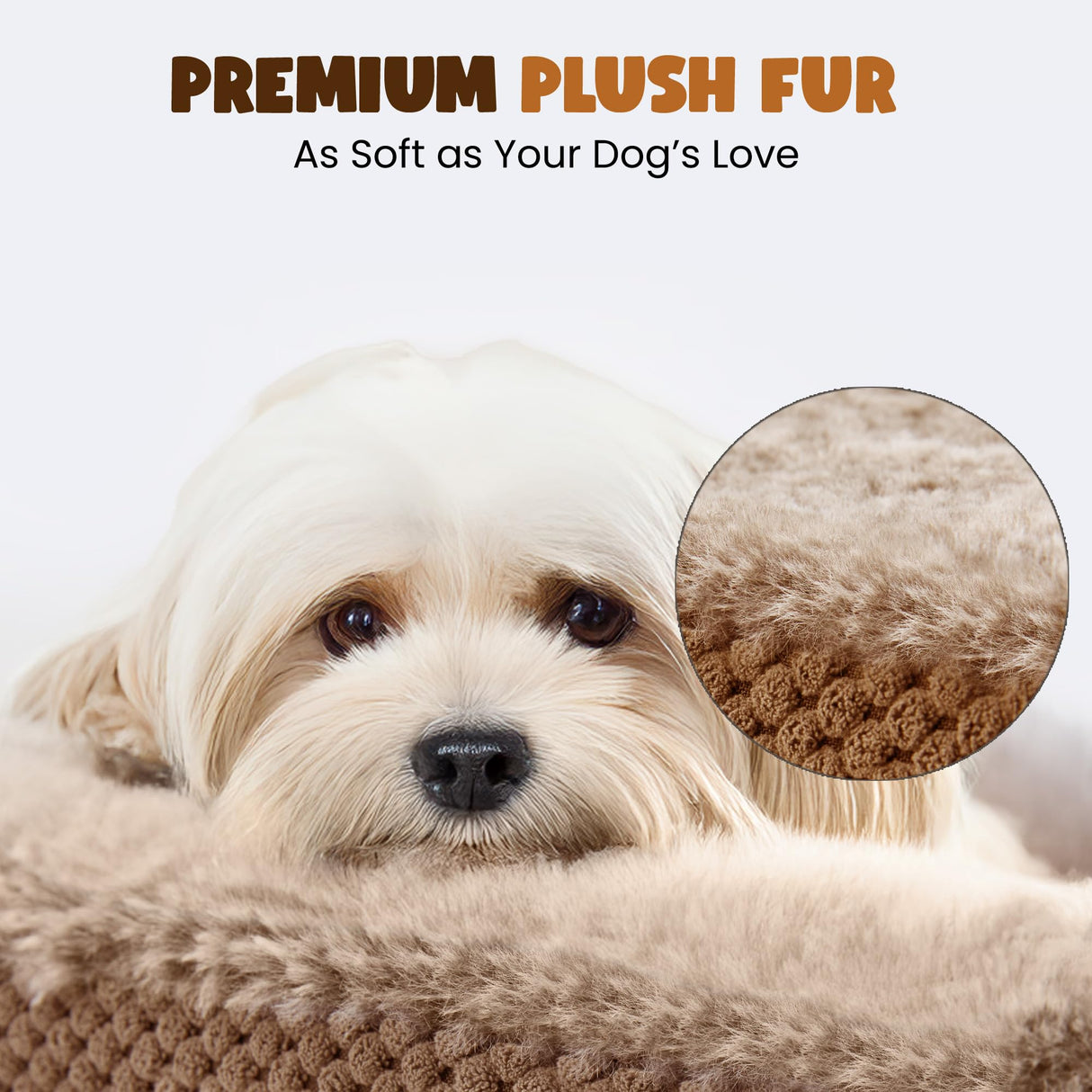 Miorun Orthopedic Dog Bed for Extra Large Dogs – 48"x36" XL Waterproof Memory Foam Pet Couch with Bolster Sides, Washable Removable Cover, Non-Slip Bottom, Joint Support Dog Sofa Bed for Large Breeds