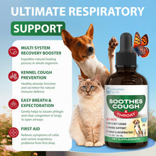 Load image into Gallery viewer, Kennel Cough Drops for Dogs & Cats Cough Relief Dry and Wet Pet Cough Allergy Relief - for Dogs of All Breeds & Sizes