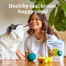 Load image into Gallery viewer, Woof Doggy Dental Pupsicle Mix - Dog Teeth Cleaning Powder for The Pupsicle - Long Lasting Postbiotic Dental Enzyme Mix to Support Oral Health for Dogs
