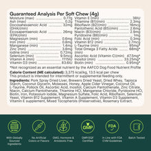 Load image into Gallery viewer, Wuffes 23-in-1 Dog Multivitamin Supplement for Hip & Joint, Skin & Coat and Immune System Support with Omega 3, Iron, Zinc, Vitamin C - Minerals & Vitamins for Senior Dogs and Puppies - 30 Soft Chews