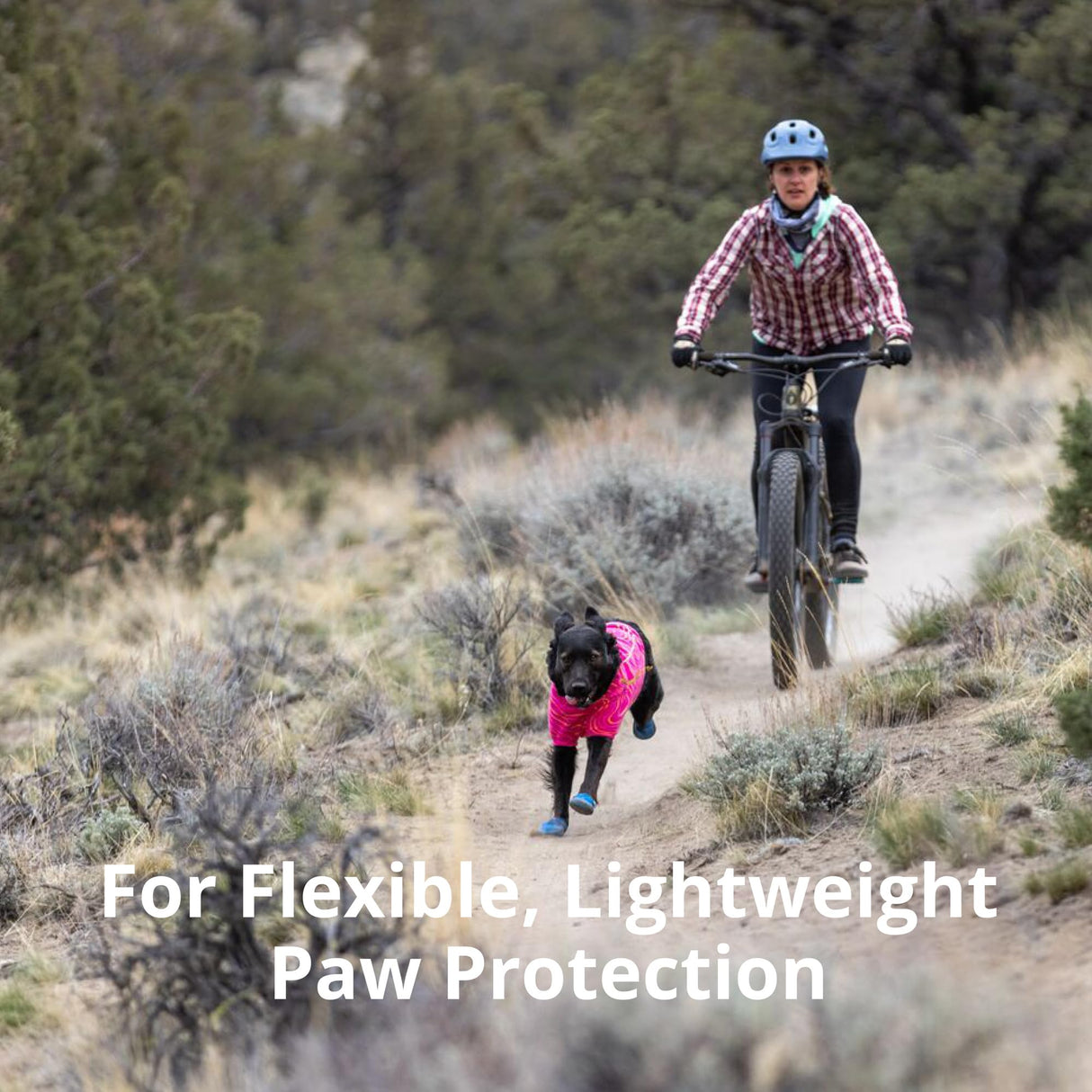 Ruffwear, Hi & Light Dog Shoes, Featherlight Paw Protection with Enhanced Ground Feel & Agile Performance for Fast Adventures, Blue Pool, 2.75"