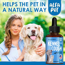 Load image into Gallery viewer, Dog Cough Treatment Liquid • Kennel Cough Medicine for Dogs & Cats • For Breathing During All Life Cycle • Marshmallow Root + Mullein Leaf in the Composition • Natural Supplement for All Breeds • 2 Oz